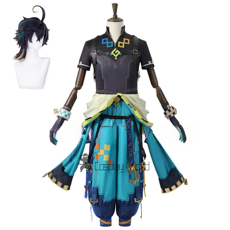 

Genshin Impact Kinich Косплей Костюм Для Взрослых Карнавальная Униформа Аниме Костюмы Для Хэллоуина Маскарад Женская Игра
