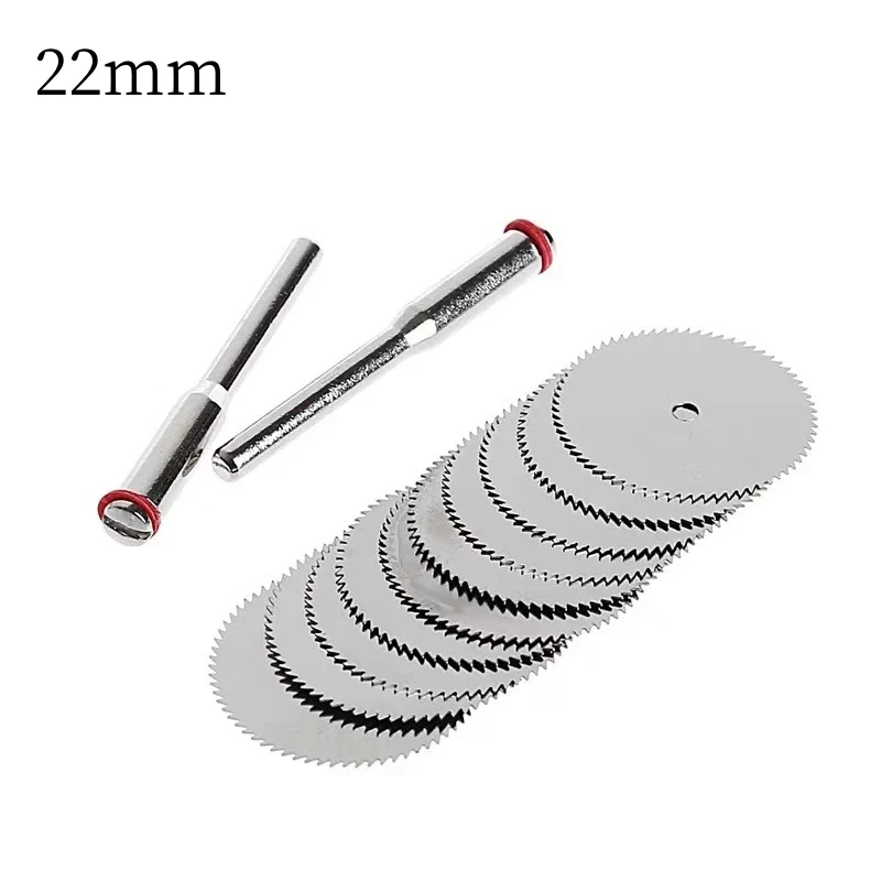 Cutting Discs Rotary Tools Cutting wheel for Dremel Tools Accessories 10pcs dremel Discs with 2pcs Mandrels 22mm 25mm 32mm tools