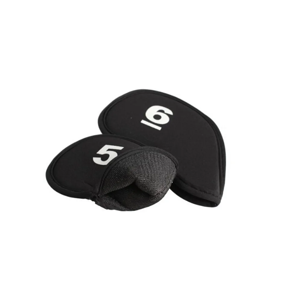 

10Pcs Neoprene Golf Club Covers Heavy Duty Thick Iron Head Sleeve Set Durable Protective for Golf Clubs Transport