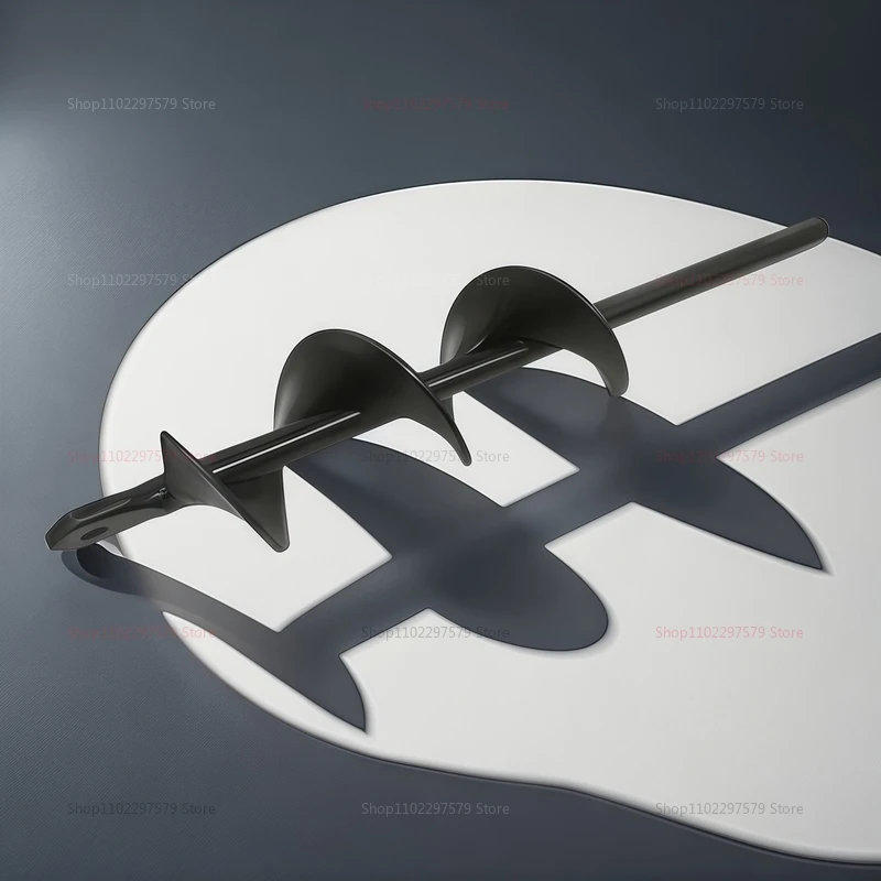 Tuingrondvijzelboor voor het planten van losse grond Tuinbewerkingsgereedschap Legering Twist Dig Pit Maker Gemakkelijk te gebruiken