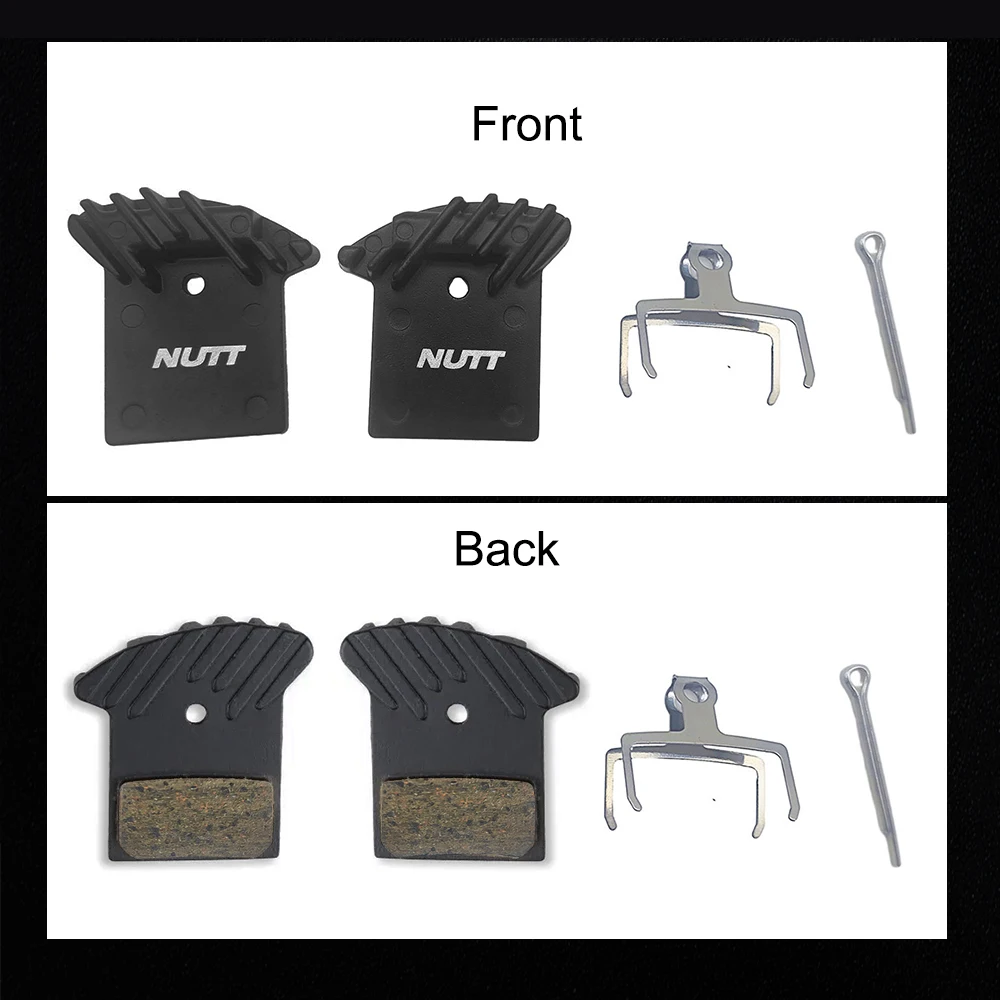 NUTT Hydraulic Disc Brake Pad Ceramics Resin Heat Dissipation Cooling For Electric Scooter Kugoo MTB Bike A5-D A1 A2 Sram E1