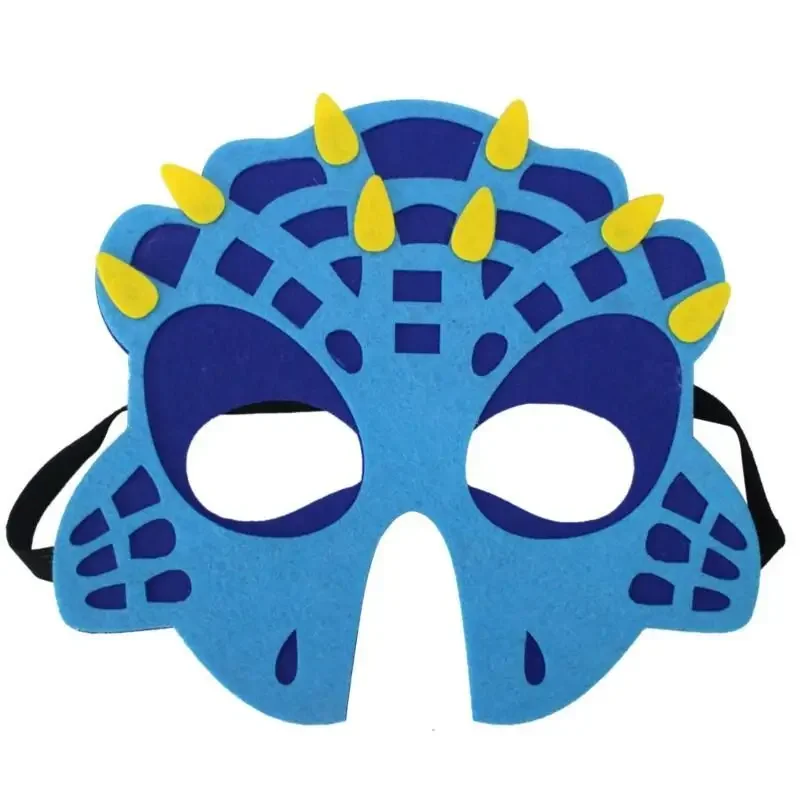 SN55Dinosaur Felt Masks for Boys and Girls, Halloween Jurassic World Dino Mask, Cosplay, Birthday Dinosaur Themed Fancy  Mas$@1w