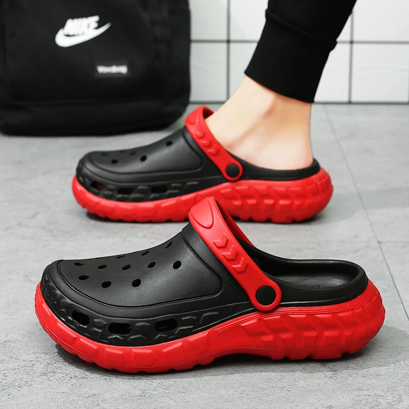 2026 Men Sandals Outdoor Casual Shoes EVA Lightweight Slippers Summer Sandalias Platform Hombre Women Beach Large Big Size