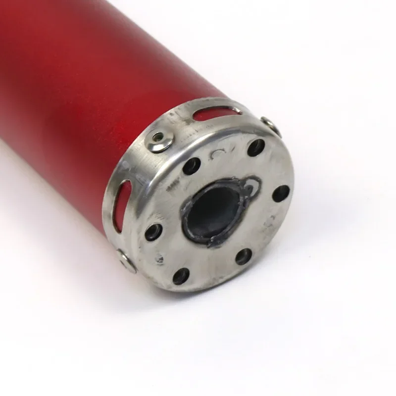 60x280mm Universal Two stroke Scooter Dirt Motorcycle Racing Exhaust Muffler Silence Silencer 2 Stroke Moto Exhaust Pipe Muffler