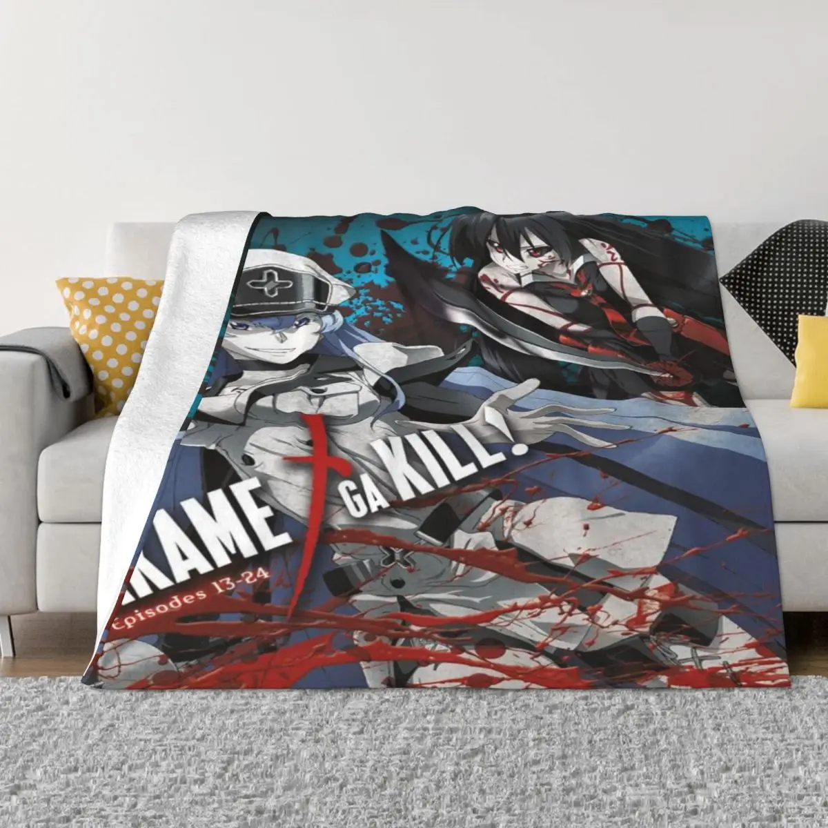 

Akame Ga Kill! 00045 warm Bed Blankets print blanket Couple Blankets Winter Warm Blanket Throw Blanket