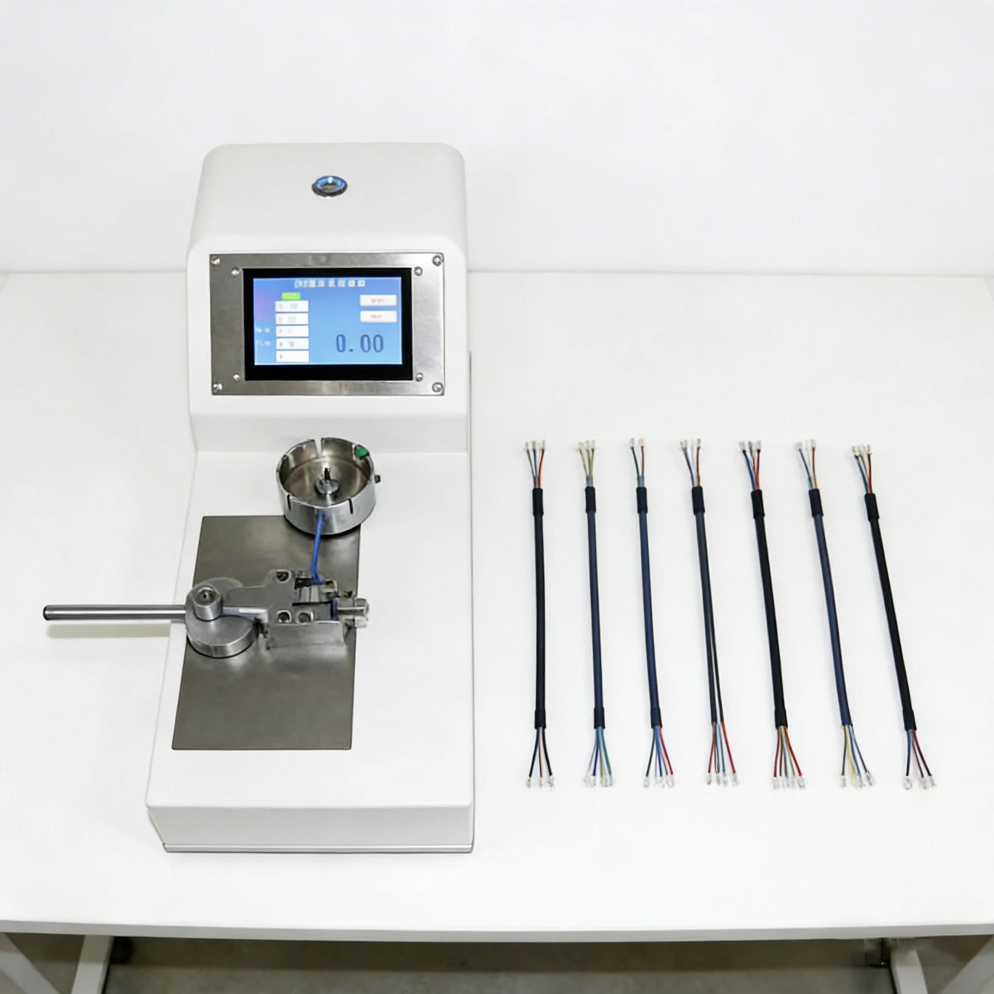 Precision Wire Harness Tensile Pull-out Force Tester Electric Digital Display LCD 500N~3000N Wire Terminal Tensile Tester