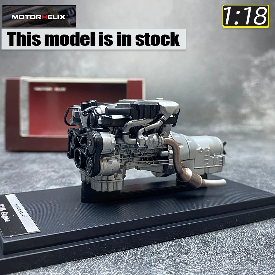 MOTORHELIX 1:18 W221 motor Toyota AE86 4A-GE modelo de motor coleção de exibição estática