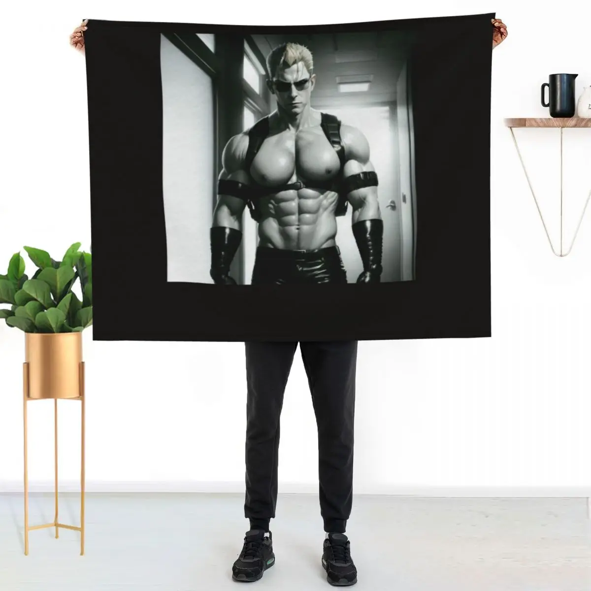 

Albert Wesker Hot Throw Blanket Lightweight Warm Blanket for Travel Camping
