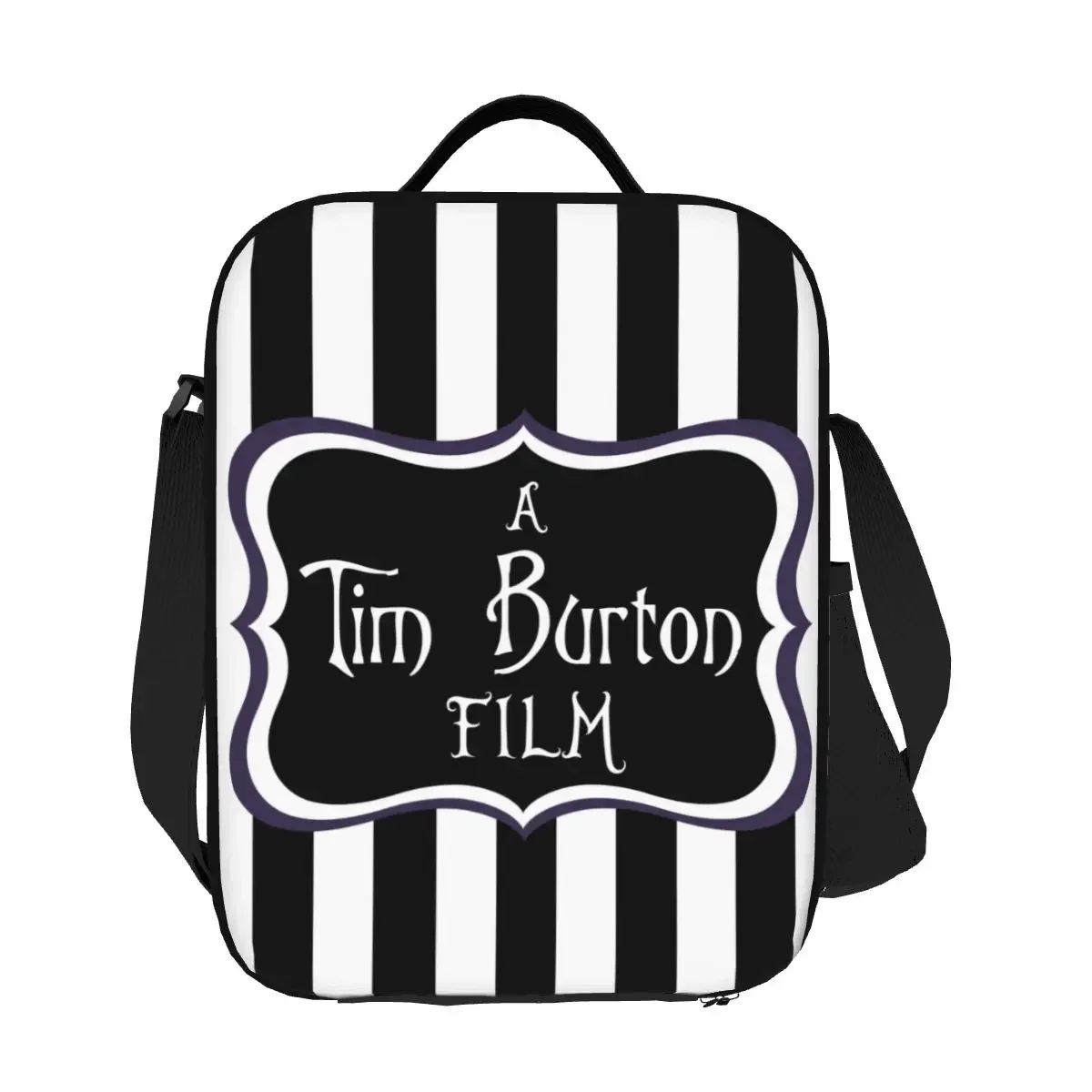 Las mujeres calientes de encargo del bolso del almuerzo de la película de Tim Burton forman las loncheras aisladas más frescas para la escuela del estudiante