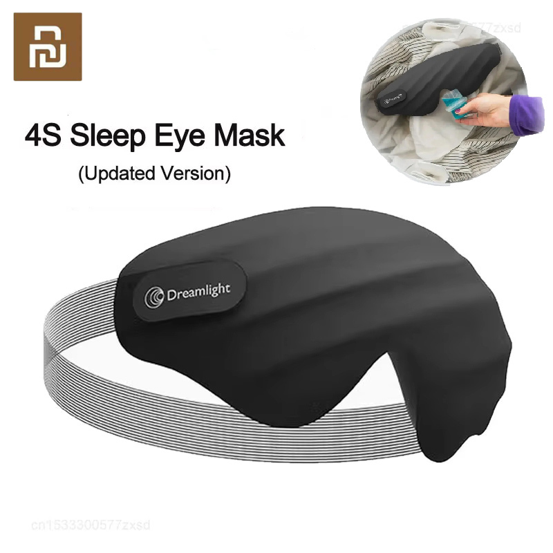  Xiaomi Dreamlight 3/4S Eye Mask Sleep 3D Stereoscopic Sleep Aid for Men Women Adult for Sleeping Block Out Light Travel Eye Mask 