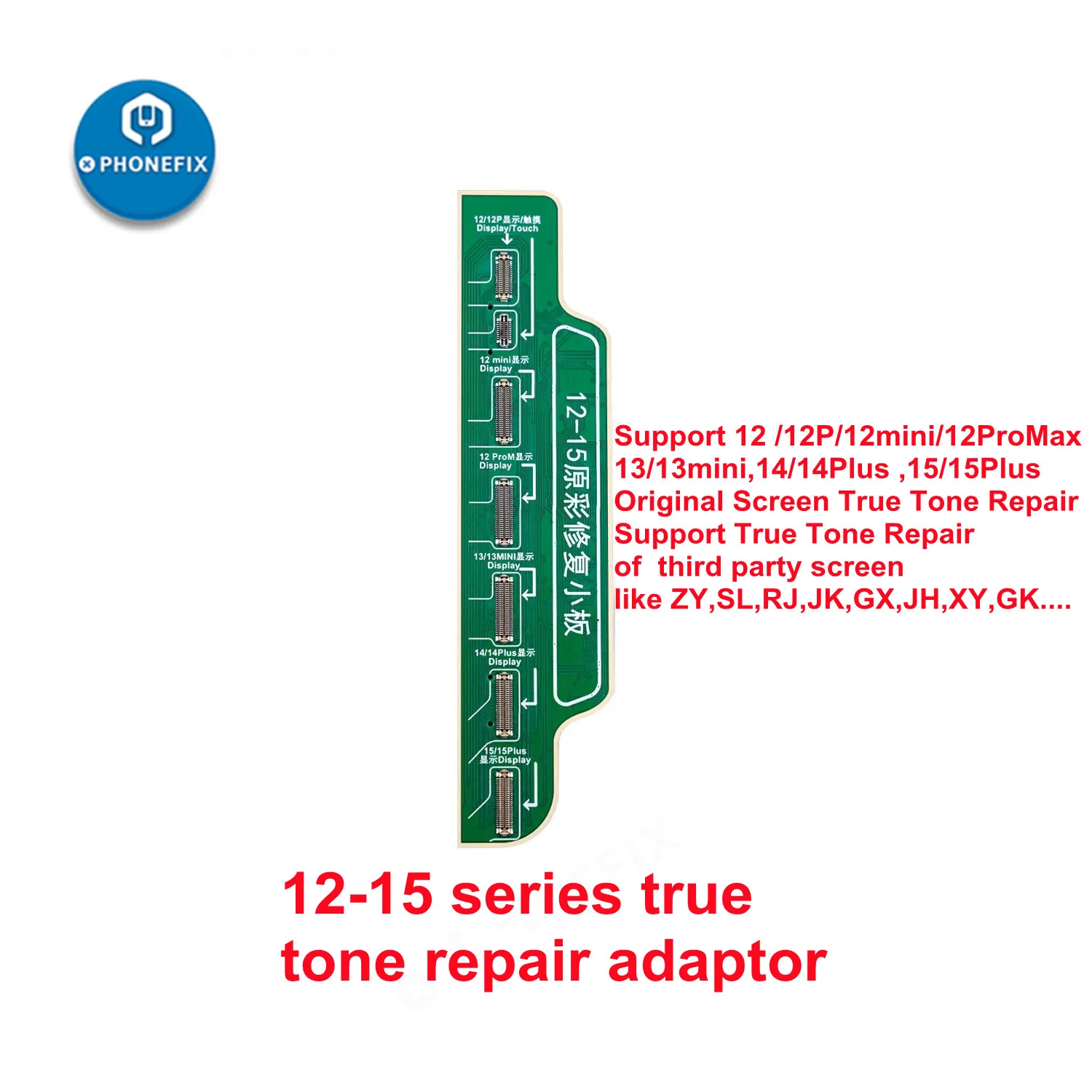 JC V1SE V1S Pro Screen True Tone Repair Adaptor for iPhone 11 12 13 14 15ProMax Original Screen Copy LCD Display Recovery Repair