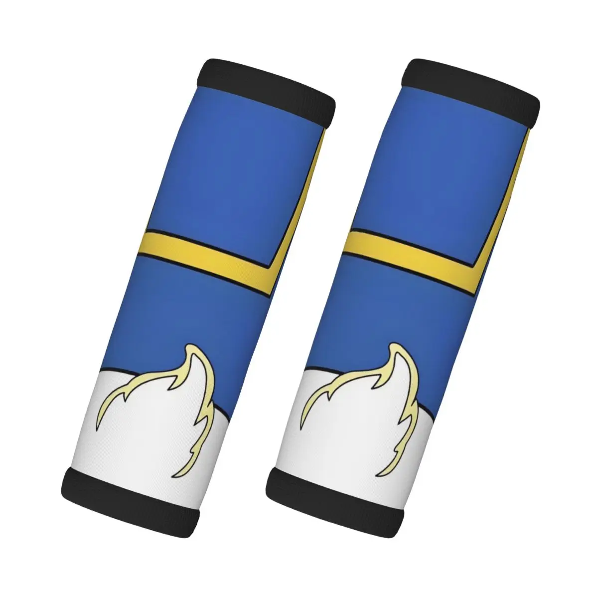 

Custom Donald Duck Luggage Handles Wrap Grips 2 Pcs Handle Grip For Travel Bag Luggage Suitcase Airplane Funny Cartoon Soft