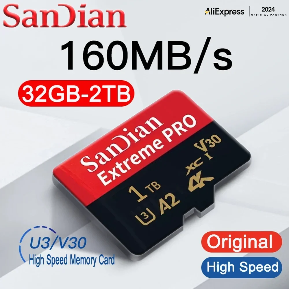 

High-Speed Storge SD Card Original Micro TF Cards Class 10 Fast Transfer Memory Card for Phones/Digital Camera/MP3 Player