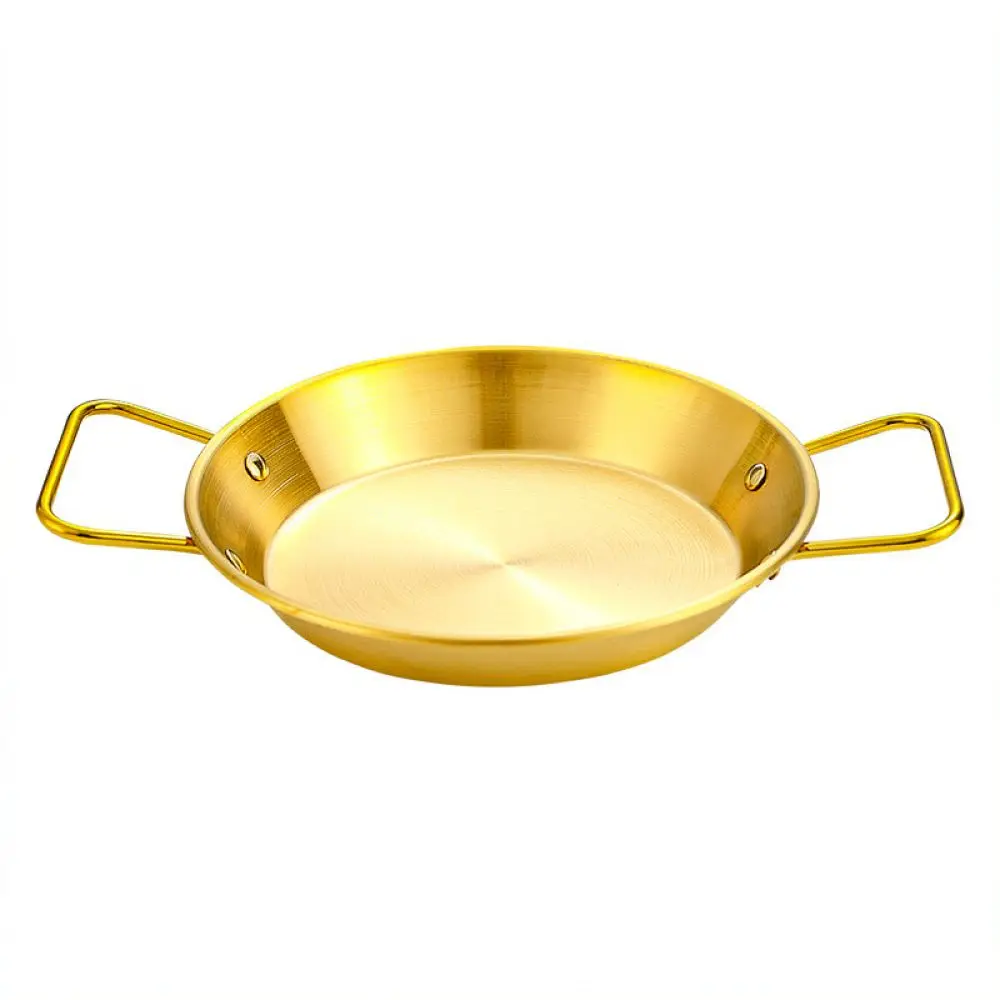 Premium Premium 304 Stainless Steel Seafood Tray Luxury Gold Binaural Dish Practical Kitchen Serving Platter For Fried Food Snacks - Aliexpress Deal