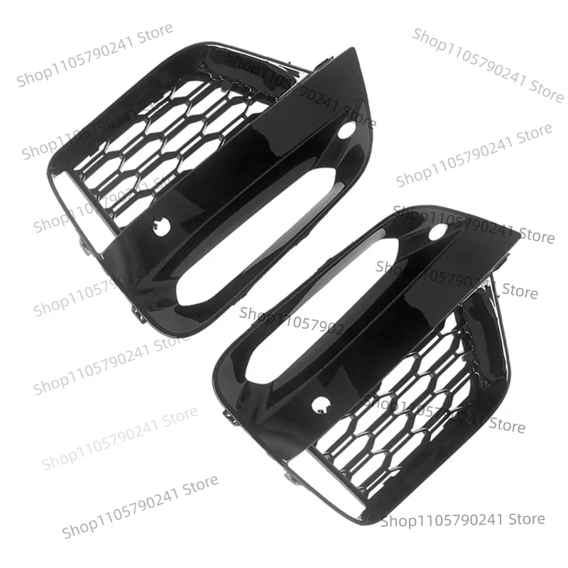 1Pair For BMW X3 G01 X4 G02 2019 - 2021 Front Bumper Grille Opened Foglight Cover 51118098829 51118098830