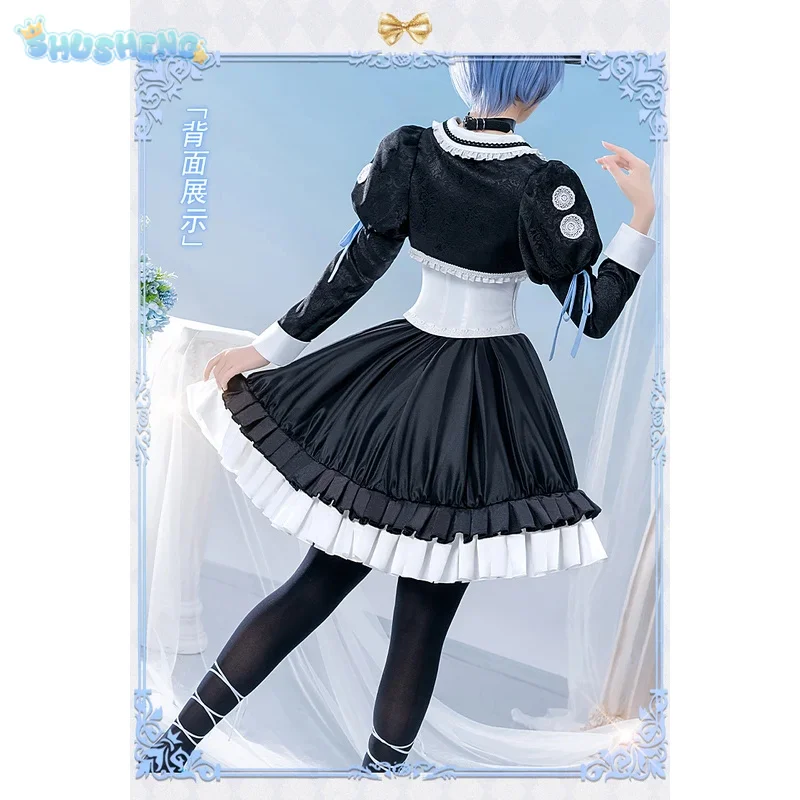 Anime EVA Nuovo Ayanami Rei Costume Cosplay Festa di Halloween Dolce Lolita vestito cappello calzini collana prop set uomo donna uniformi