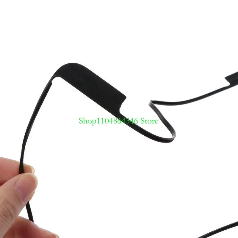 Anillo embellecedor de bisel de goma con marco medio para pantalla LCD de portátil para MacBook Pro 13 "Retina A1502 A1425 2012 ~ 2015, línea de ajuste larga
