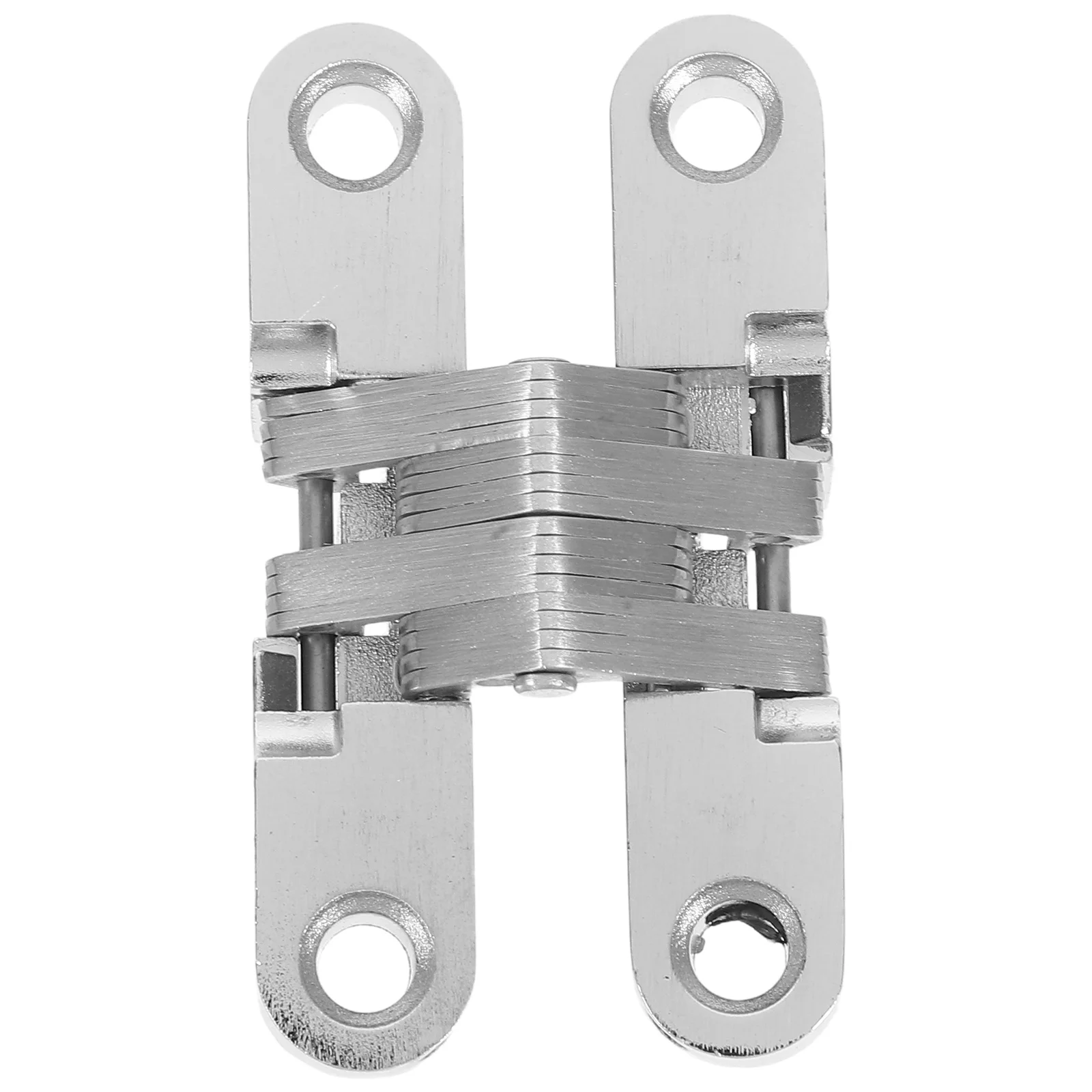 

Invisible Folding Door Hinge Heavy Duty Robust Cross Hidden Hinge Silent Smooth Operation Concealed Cabinet Hardware