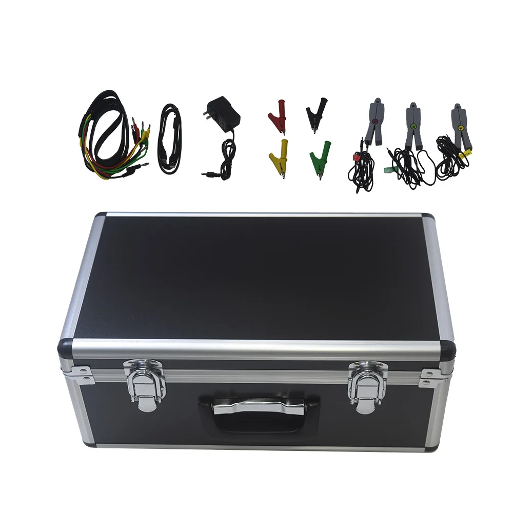 ZXY JH6000 ثلاث مراحل محلل جودة الطاقة الجهد متر محلل المشبك فولت أمبير اختبار متر #4