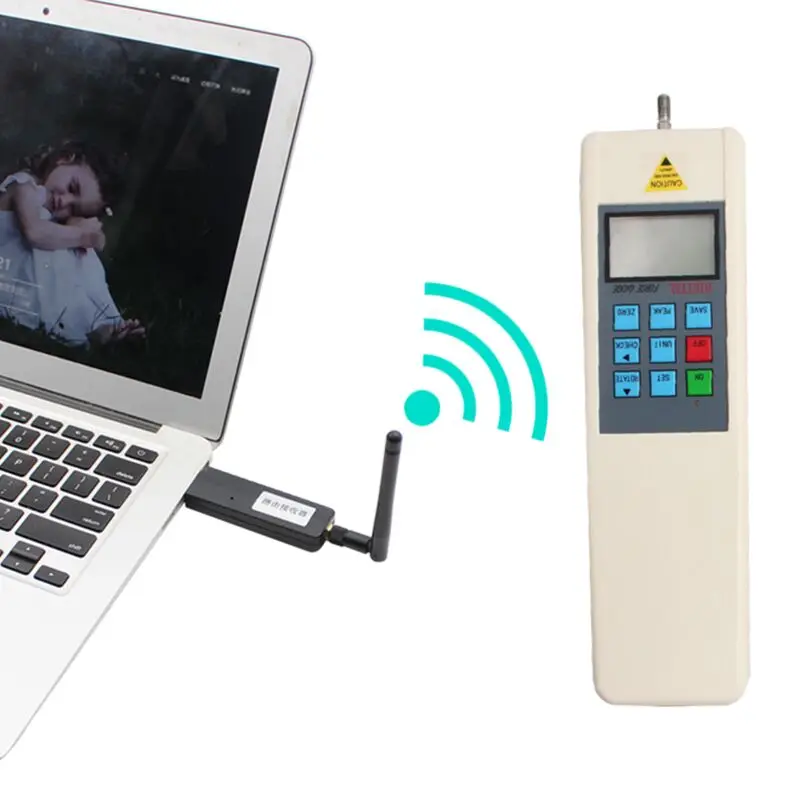 

Factory 2kgs 20N Digital Push Pull Force Gauge with wireless