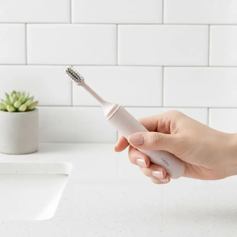 Folding Toothbrush Soft Hair Small Head Pressure Resistant Portable Dustproof for Carry on Luggage Travel Scenarios