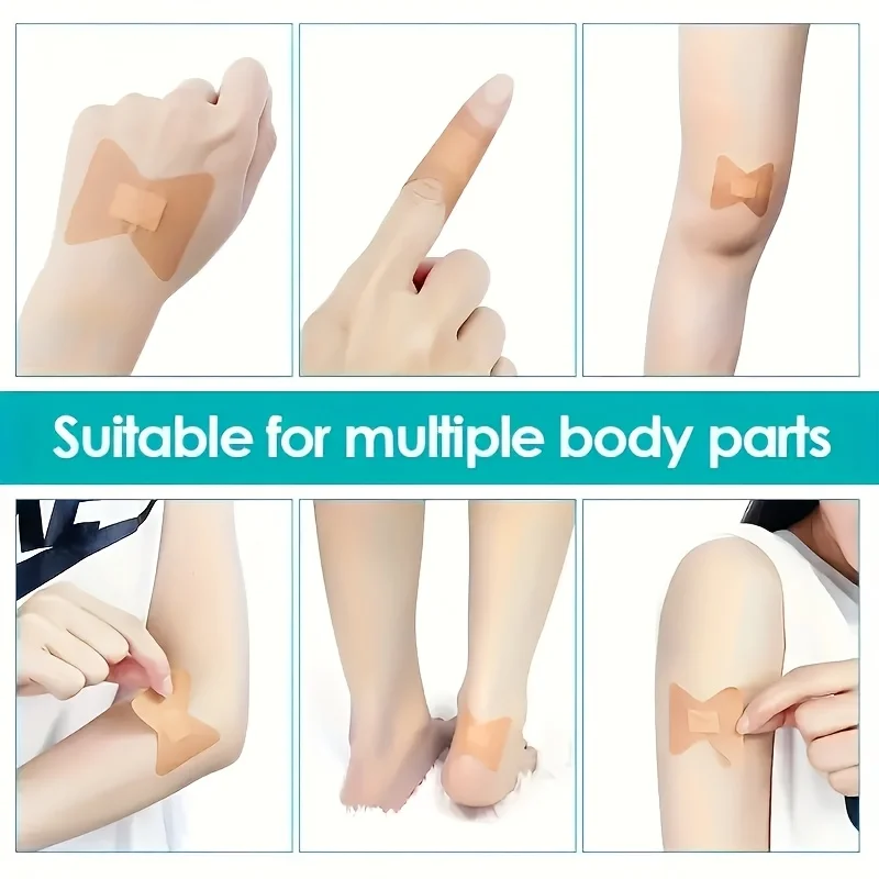 50pcs 유연한 직물 붕대 관리 및 상처 보호를위한 짠 직물 손가락 붕대 접착 붕대