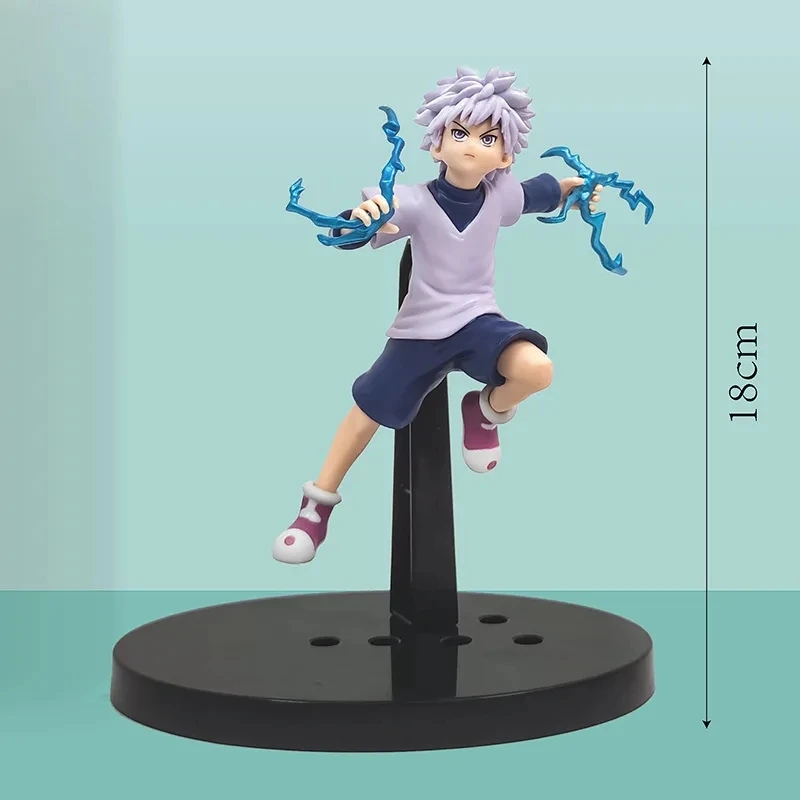 15cm Hunter x Hunter GON FREECSS Anime Figure Killua Zoldyck Action Figure Kurapika Figurine Adult Collectible Model Doll Toys