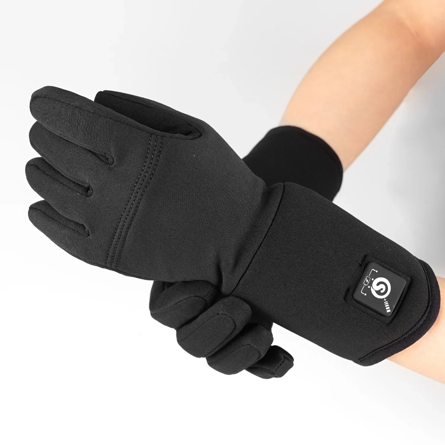 Verwarmde waterdichte winddichte motorhandschoenen Motorrijhandschoen Touchscreen Handschoenen Warmer Covers Handwarmer Winter