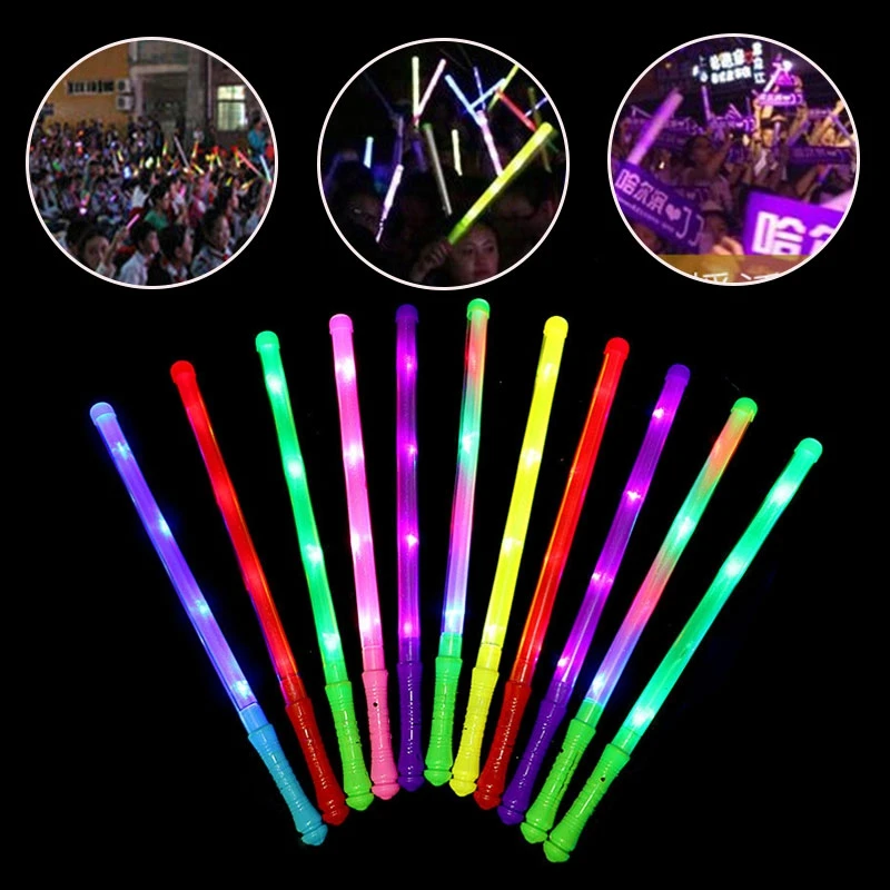 45/48cm Idol Support Rods Kpop Lightstick Party Concert Cheering Rod Light Stick Kpop Bright Materials Flash Props 응원봉