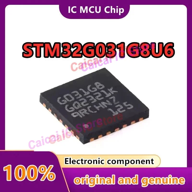 10 قطعة/الوحدة STM32G031G8U6 STM STM32G STM32G031 STM32G031G8 STM32G031G8U MCU UFQFPN-28 100% العلامة التجارية الجديدة الأصلي