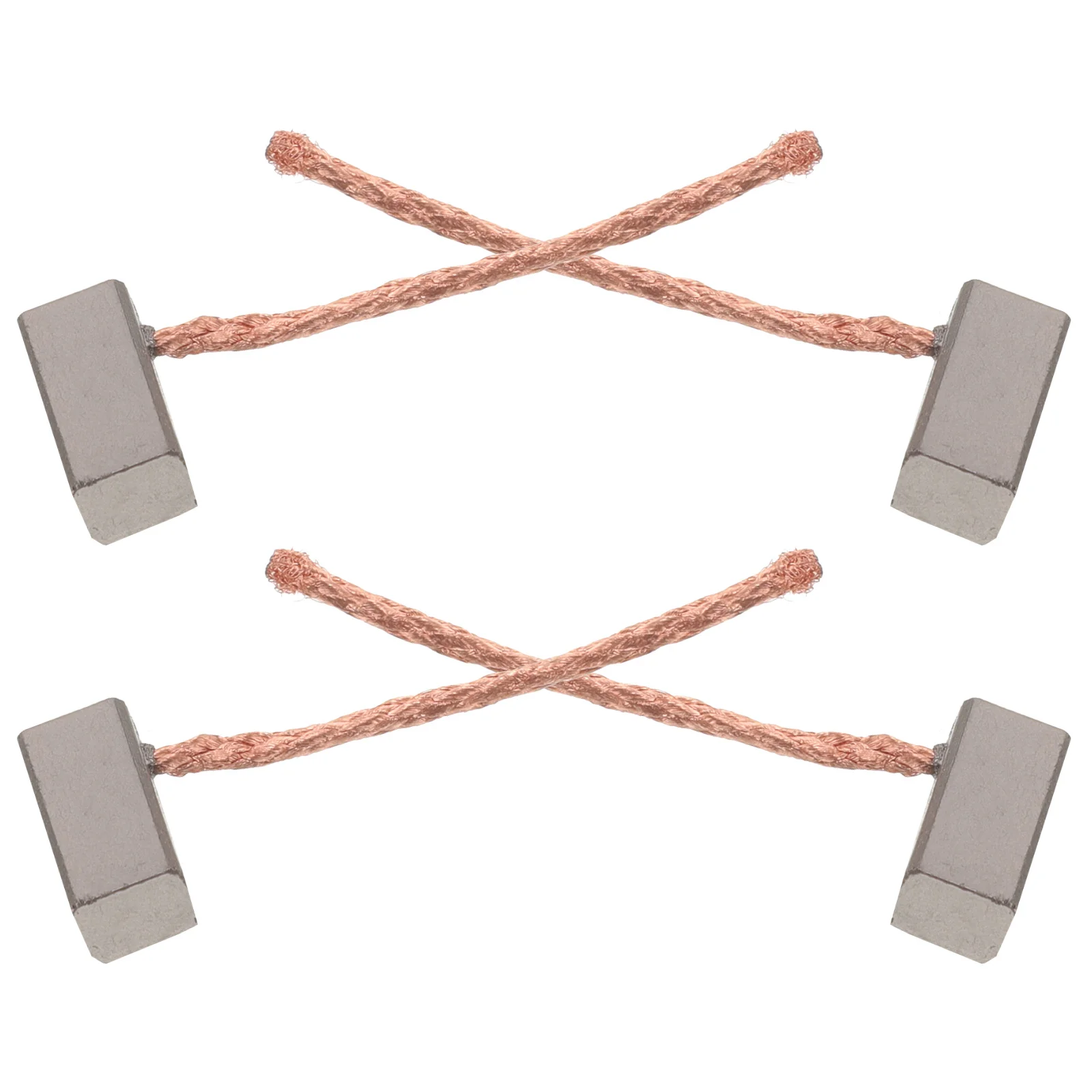 

4Pcs Electric Motor Carbon Brushes Enhanced Conductivity Durable for Water Pump Motors Easy Carry Power Tool Motor Brush