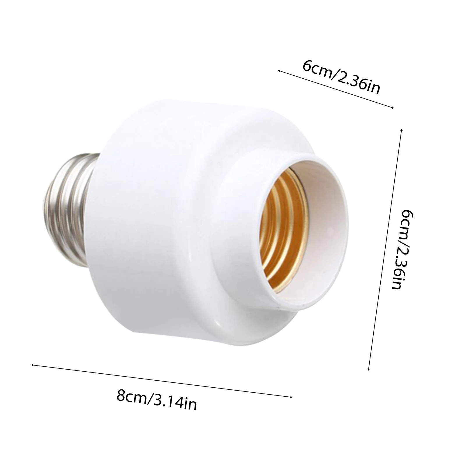 1 pz/5 pz Tuya Smart Slampher WiFi Smart Light Bulb Holder E27 portalampada Wireless Timer reale per Smart Home