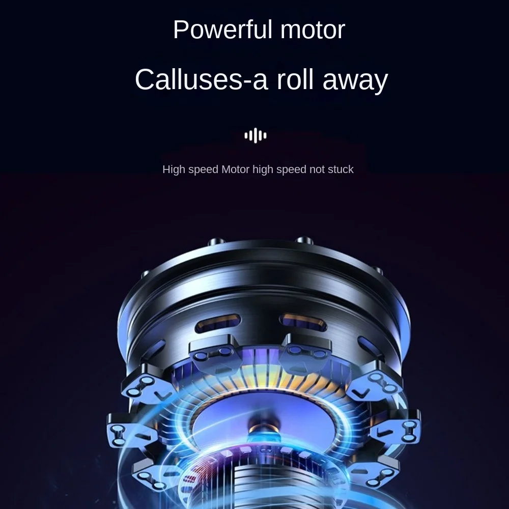 

Cuticle Callus Remover Electric Feet Sander Machine USB Rechargeable Foot Grinder Foot Exfoliator File Foot Care Pedicure Tool