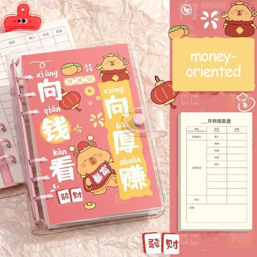 Save Money Envelopes Money Saving Challenge Large Capacity PVC Savings Binder Waterproof Portable Savings Challenges Book