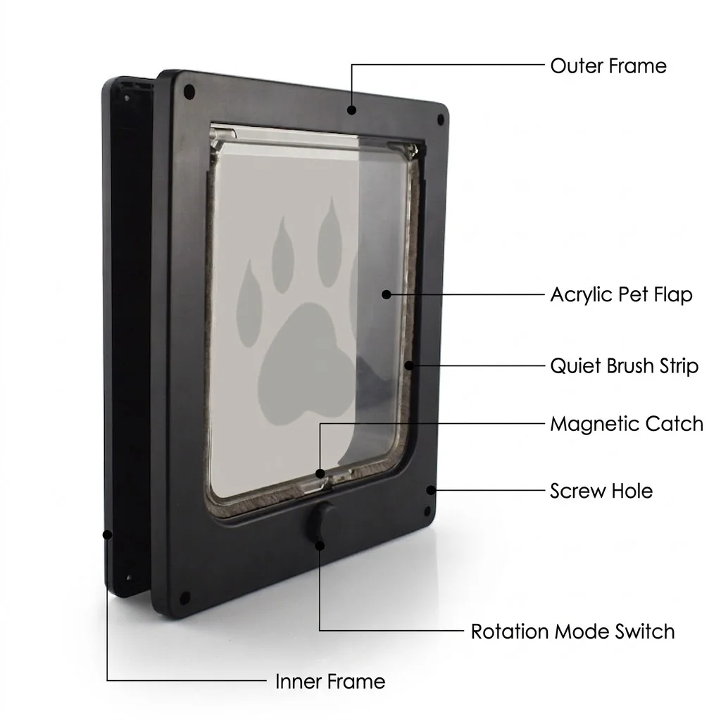 Thumbnail 4 - #17 Cheapest Magnetic Cat Doors Deals You Can Get
