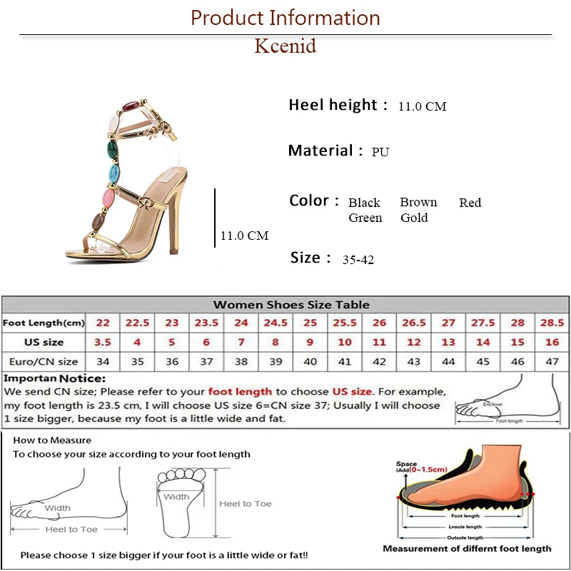 Kcenid Summer Fashion Colors Narrow Band String Bead Women Sandals Thin High Heels Buckle Strap Sandals Prom Party Shoes Woman