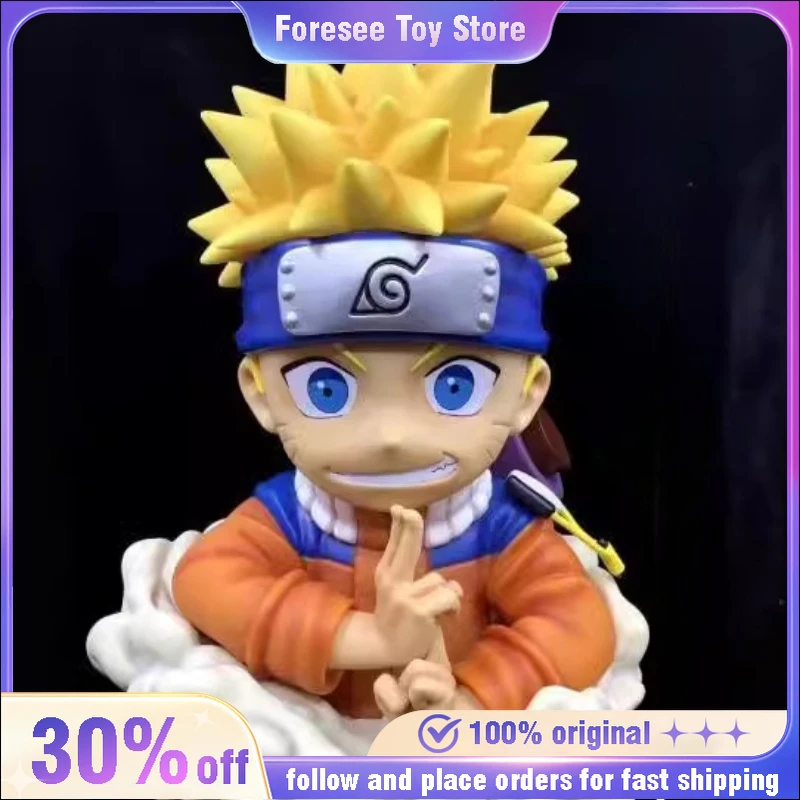 

В наличии 50 см аниме НАРУТО фигурку детства Узумаки Наруто Модель ПВХ настольный декор коллекция модель подарки игрушка для ребенка