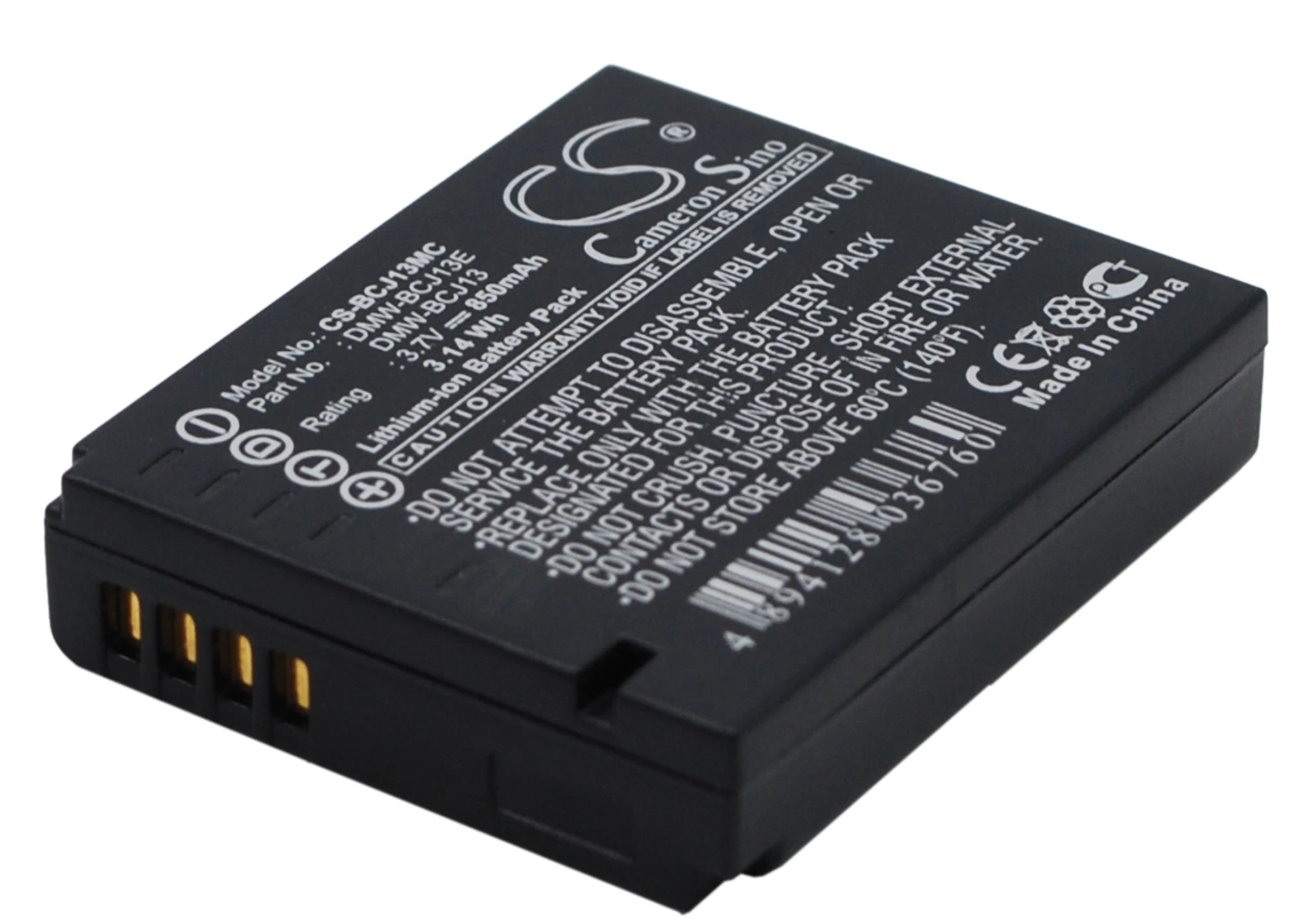 Li-ion Camera Battery for Leica Panasonic,3.7v,850mAh,D-LUX6 V-LUX 2 Lumix DMC-LX5 Lumix DMC-LX5K,18719 18720 BP-DC9 DMW-BCJ13