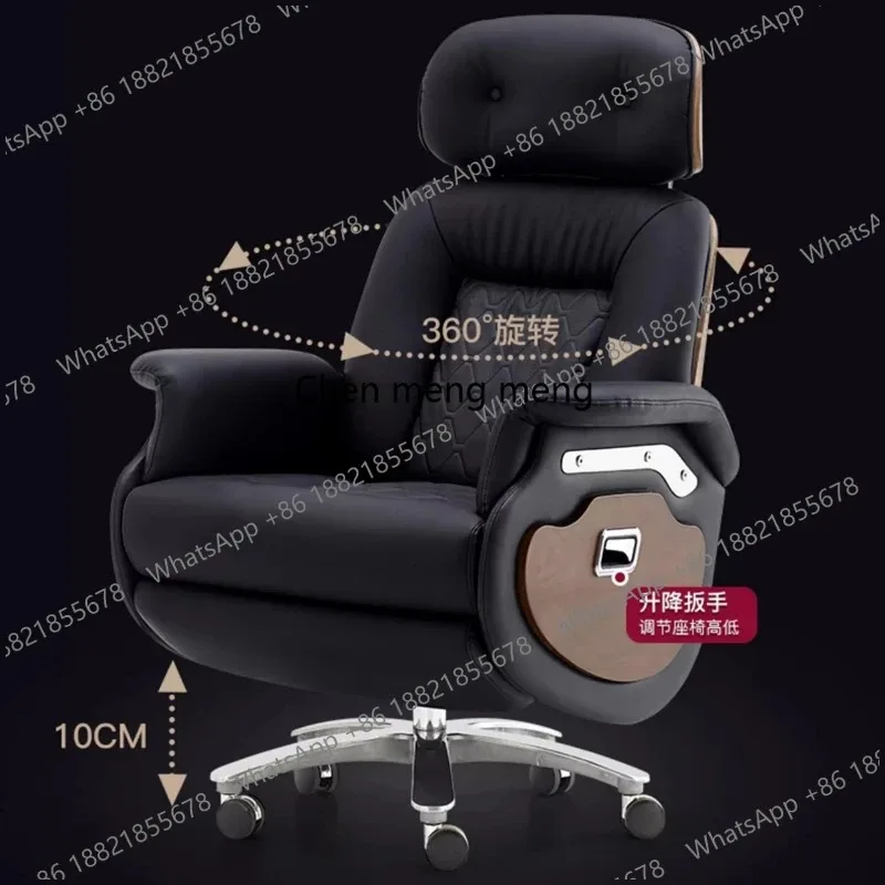 

Round Chair for Desk Wooden Chairs Gaming Office Chair Wheels Single Recliner Playseat Chaise Bureau De Travail Pulley Magalu