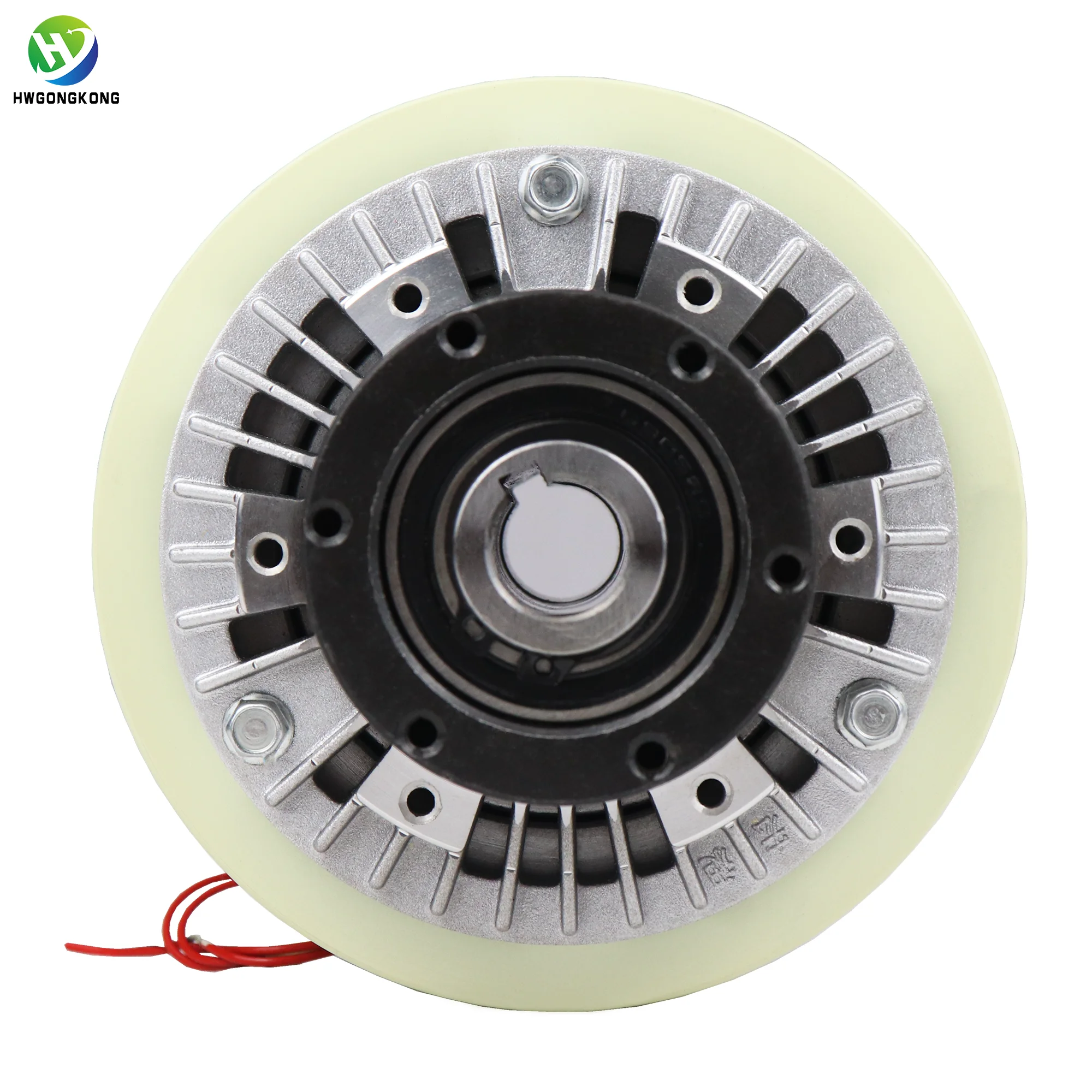 Kopling Magnetik TLF 15N.m Tipe Poros Berongga untuk Mesin Plastik Mesin Cetak Penggulung Ulang Kopling Magnetik