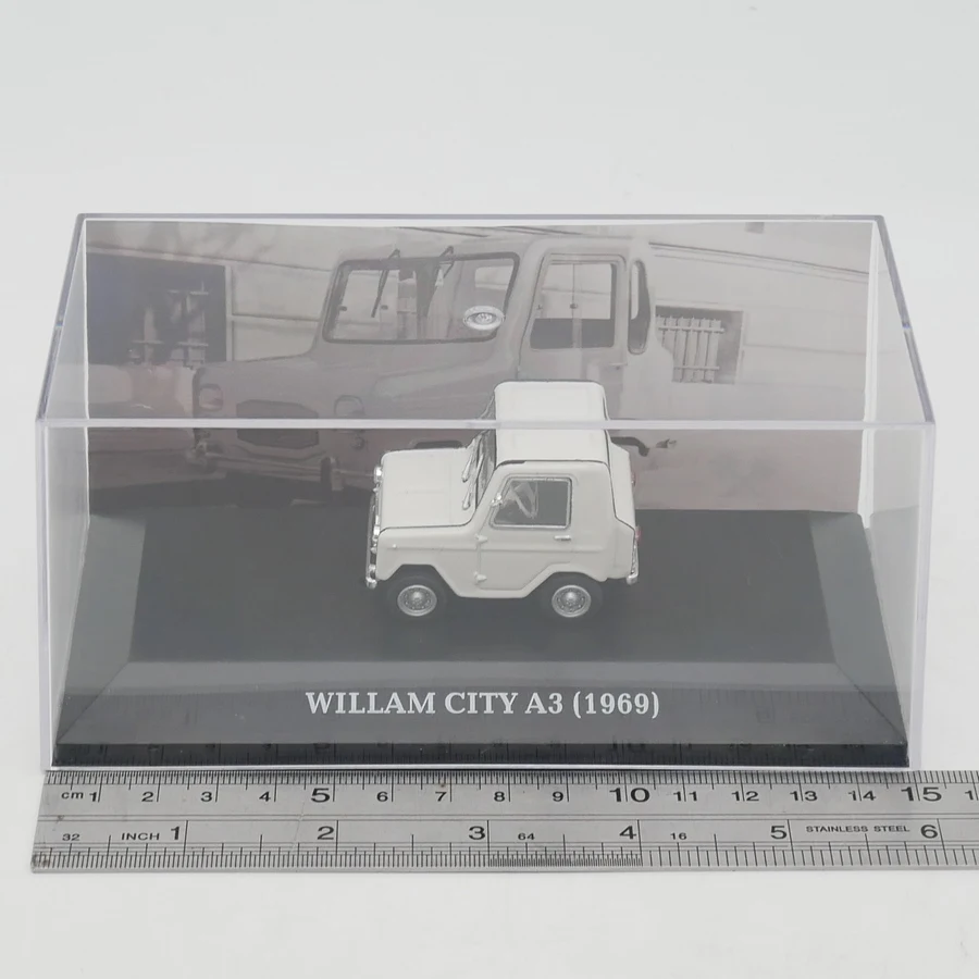 Ixo 1:43 Willam City A3 1969 Diecas Car Model Metal Toy Vehicle Alloy Collection Gifts