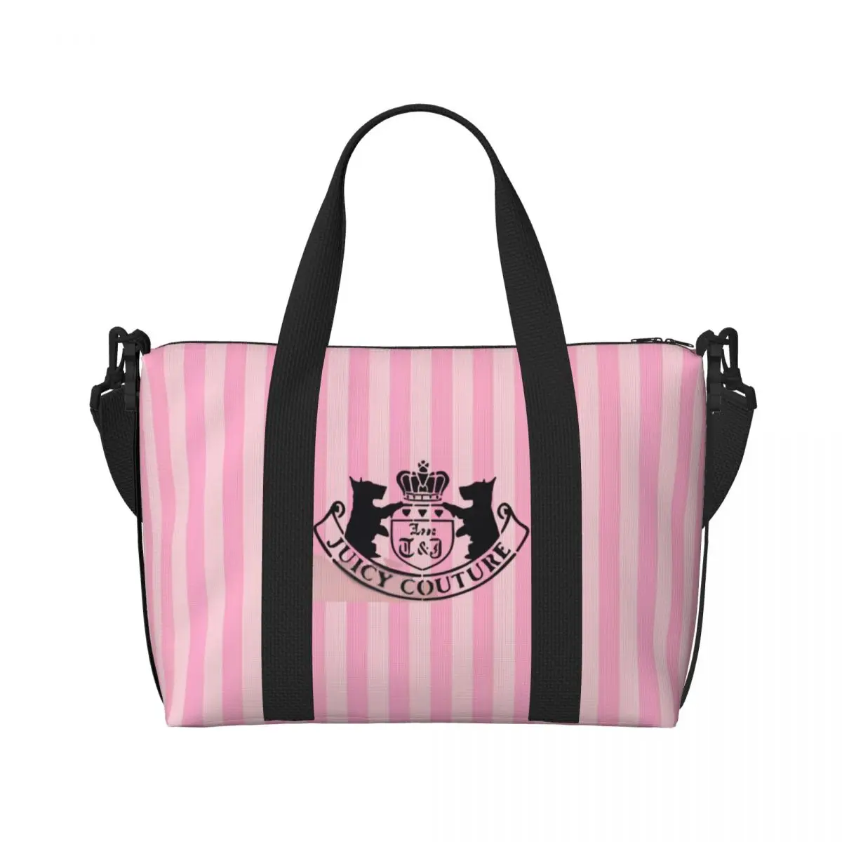 Hot-Sale-Like-Juicy-Couture-Style Weekend Gym Yoga Luggage Bags Sport Duffle Bag Round Large Capacity Travel Duffel Bag