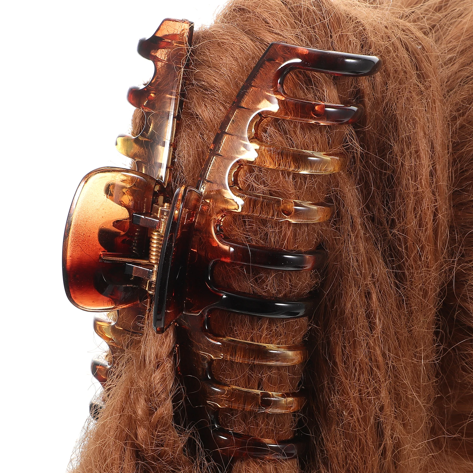 

5pcs Leopard Accessories Plastic Claw Clips Stylish Women Hair Clip Large Jumbo Girl Claw Hair Claws For Bath Makeup Cooking