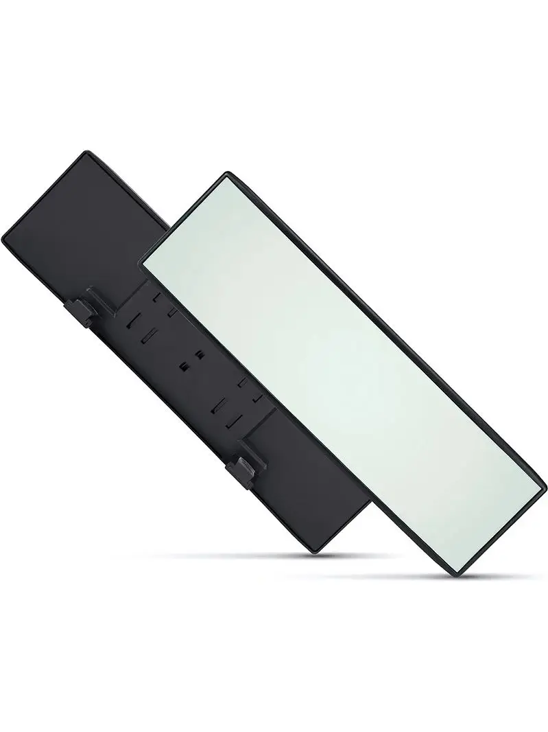 Universal Anti-Glare Wide Angle Convex Rearview Mirror Car Interior Rear View Baby Child Seat Safety Monitor Blue Sun Visor Gogg