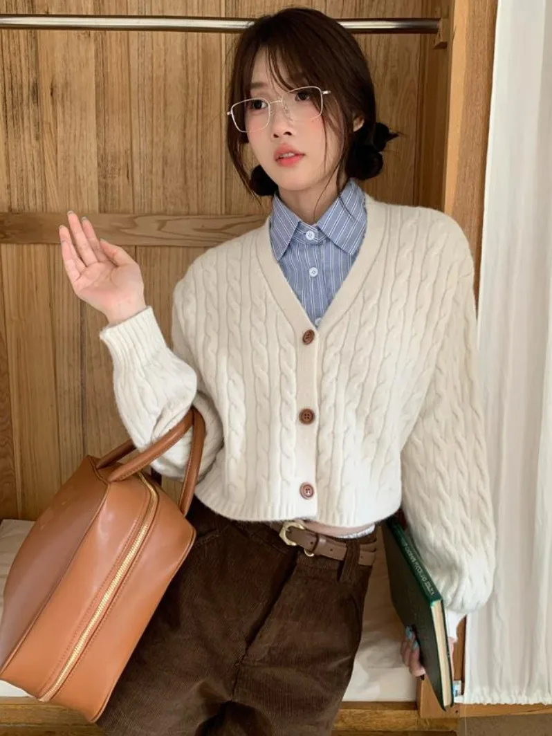 

Женский длинный вязаный свитер Све с мягкими кисточками, верхняя одежда, весенне-осенний модный кардиган с застежкой на одной пуговице