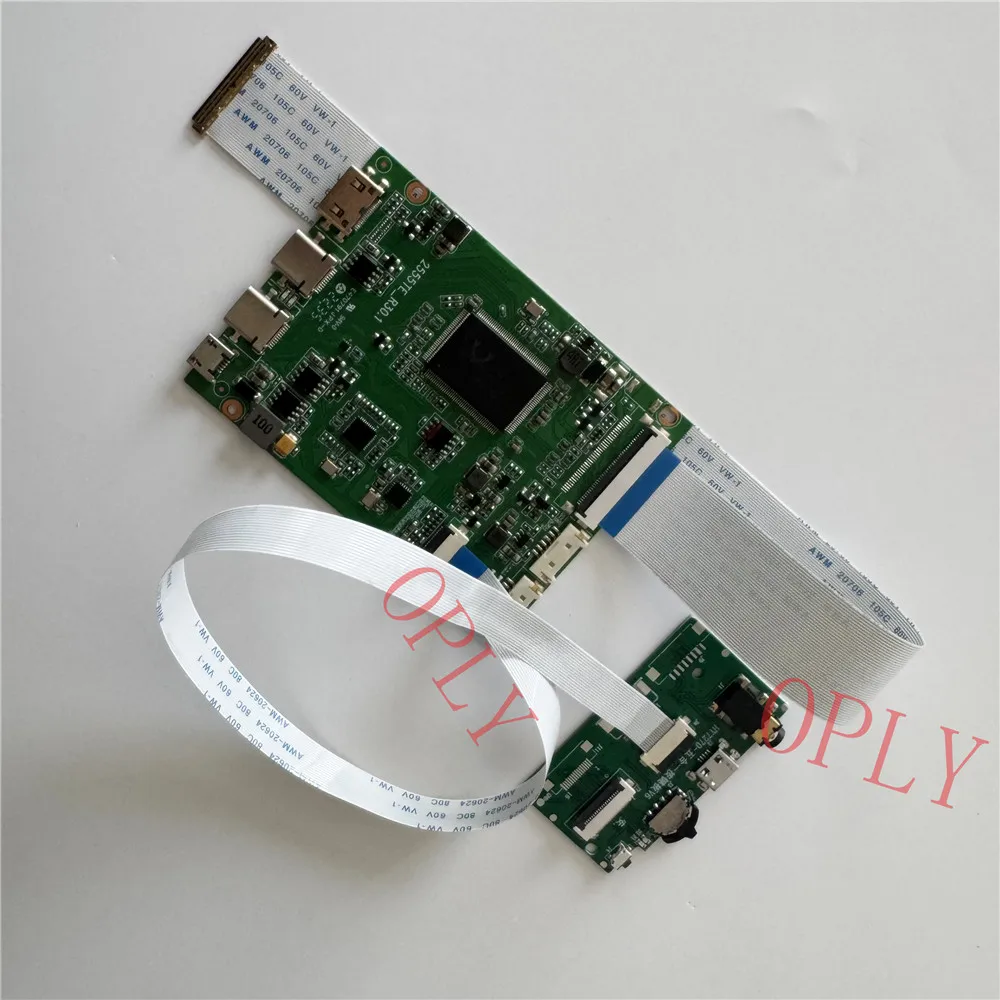 

EDP Controller board 2K Mini HDMI-compatible for LQ133M1JW47 LQ133M1JW48 LQ133M1JW64 Type-c Micro USB 1920X1080 LCD LED panel