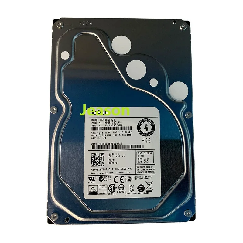 Original New HDD For Dell 0829T8  2TB 3.5