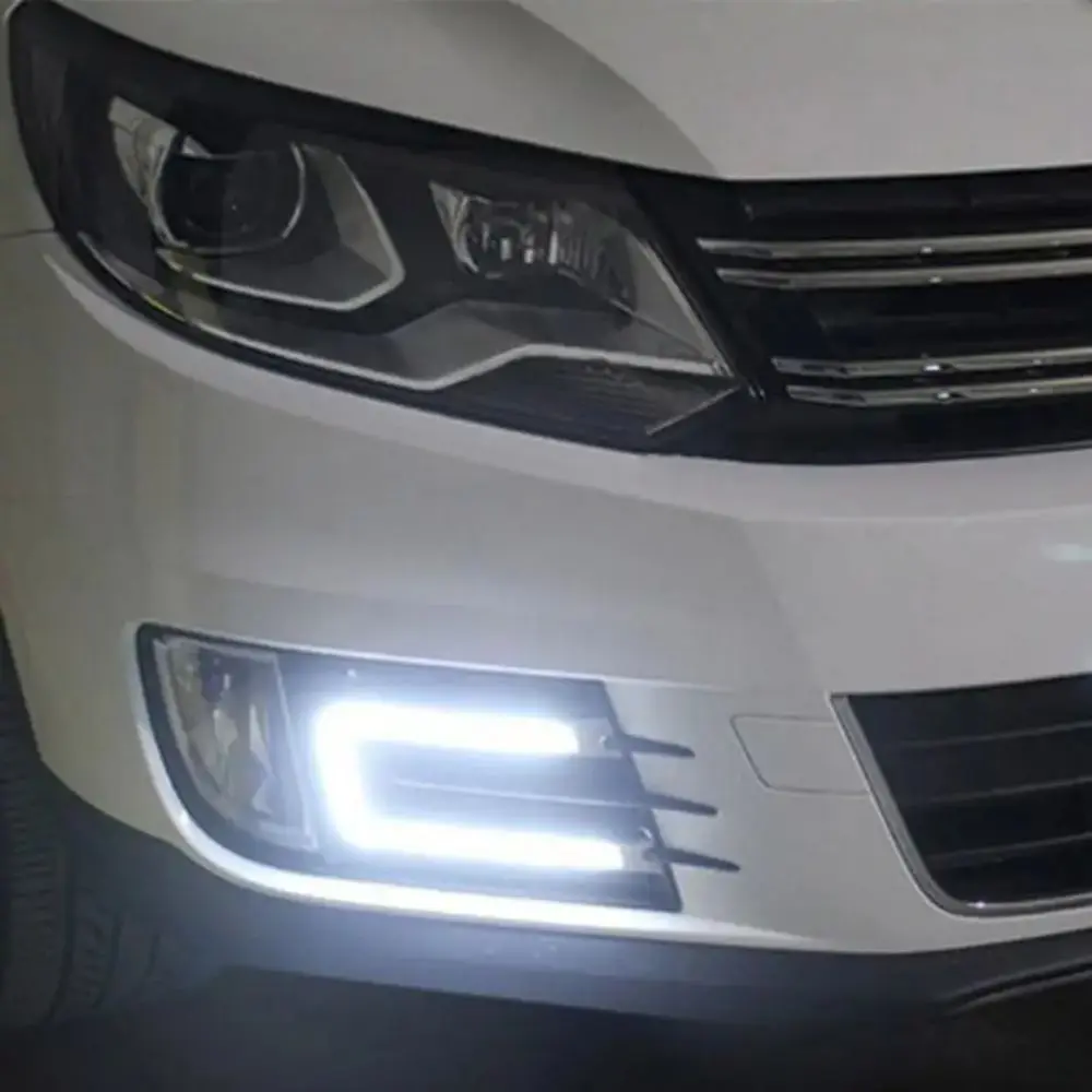 U Shape Design LED External Light DC 12V Bright LED COB LED Light Styling Light Auto Light Fog Lamp Automotive Application