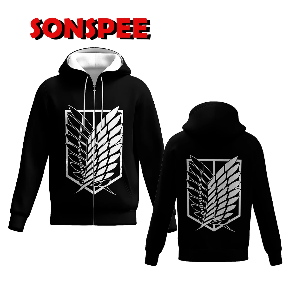 sonspee-原宿スタイルのメンズフード付きスウェットシャツカジュアルなストリートウェアあらゆるサイズのスウェットシャツ快適