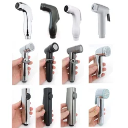 7types self clean Handheld Bathroom Bidet Shower Head Toilet Sprayer Faucet Spray Gun ABS water hose tube for wash toilet seat c
